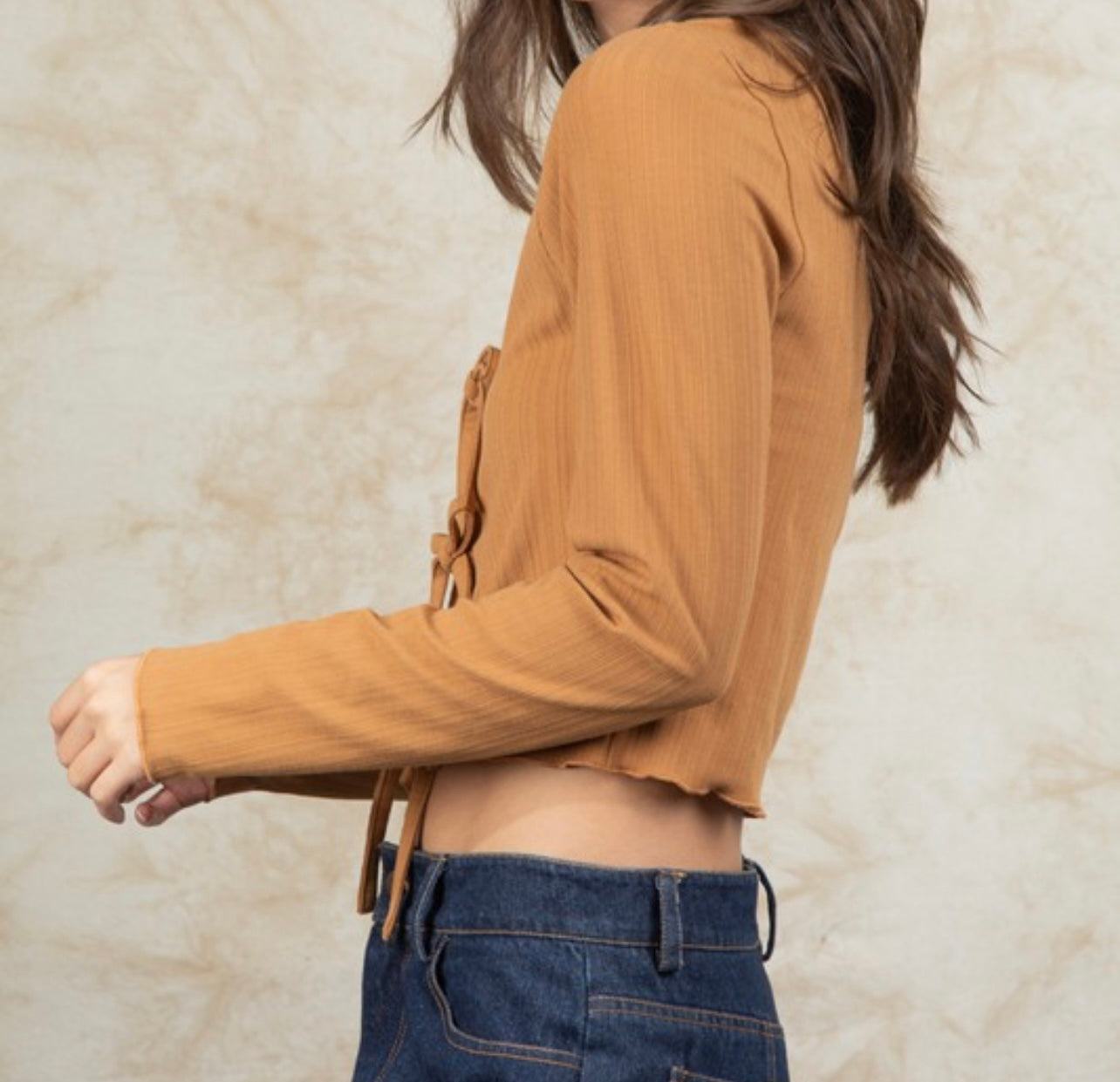 Long Sleeve V Neck