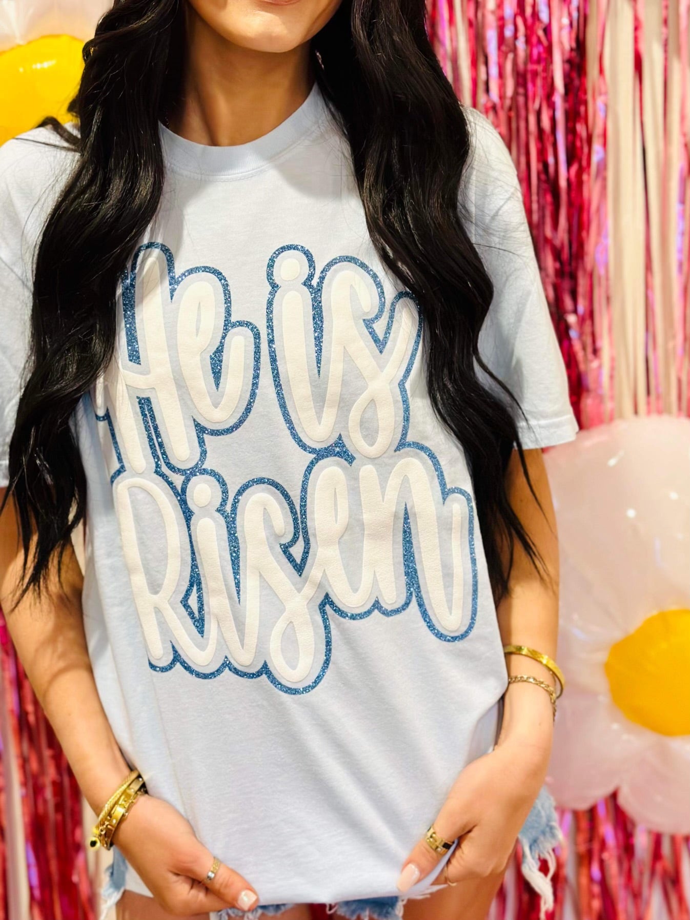 He Is Risen Graphic Tee