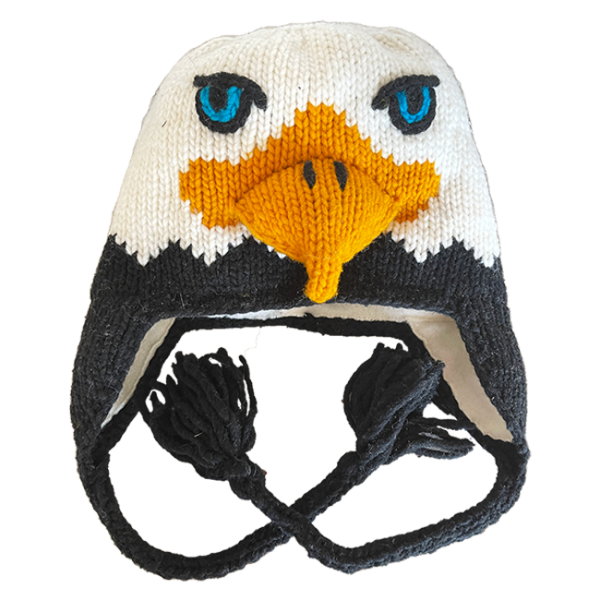 Hand Crafted 100% Wool Animal Hats
