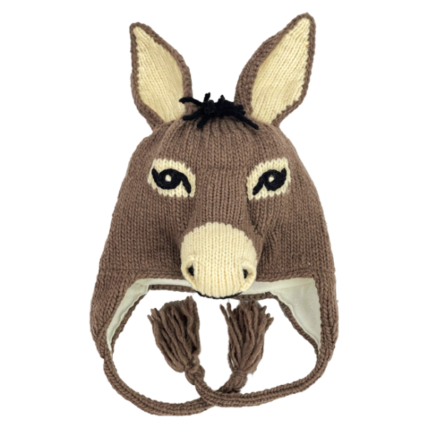 Hand Crafted 100% Wool Animal Hats