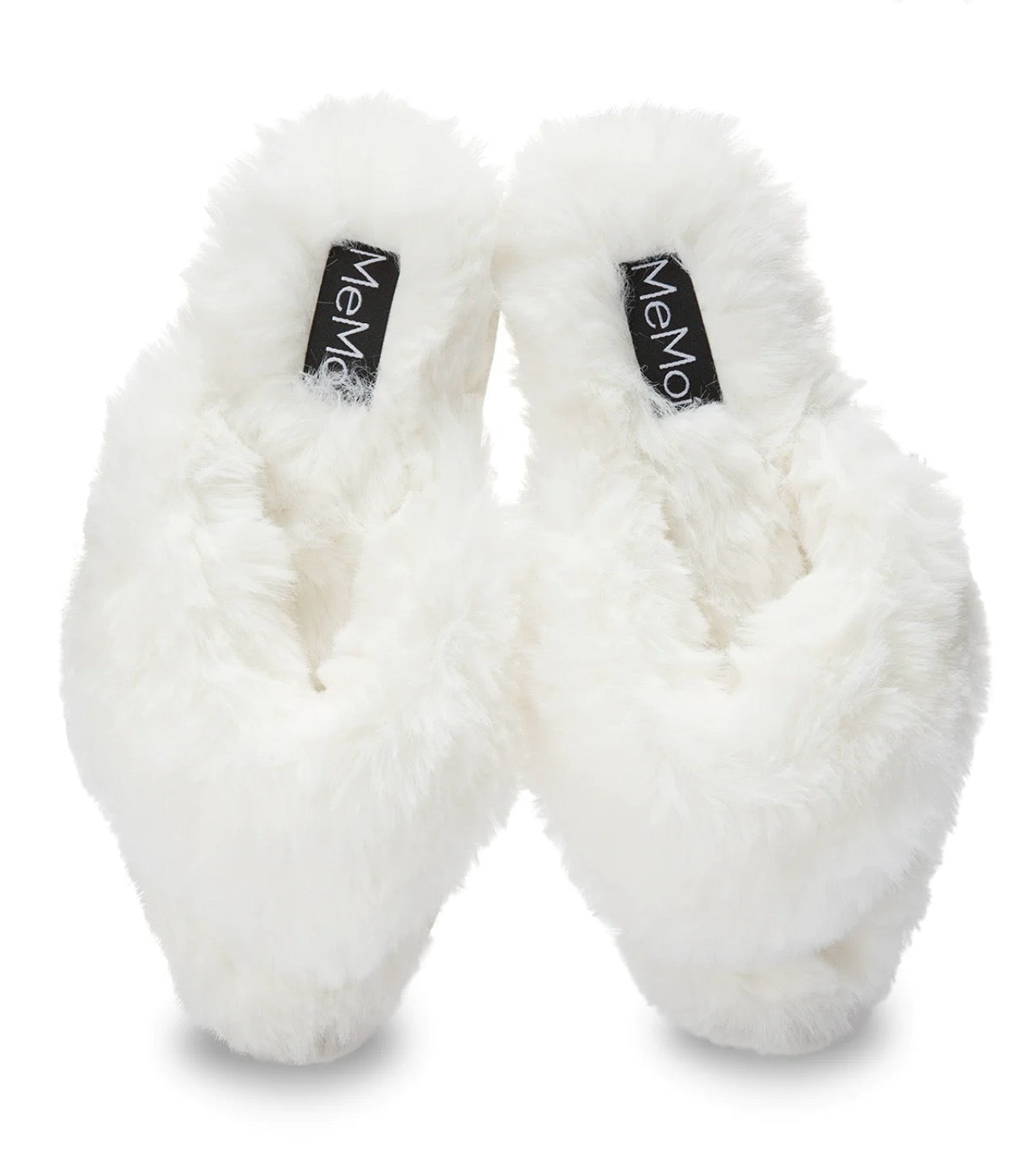 Women's MeMoi Fuzzy Plush Thong Slippers
