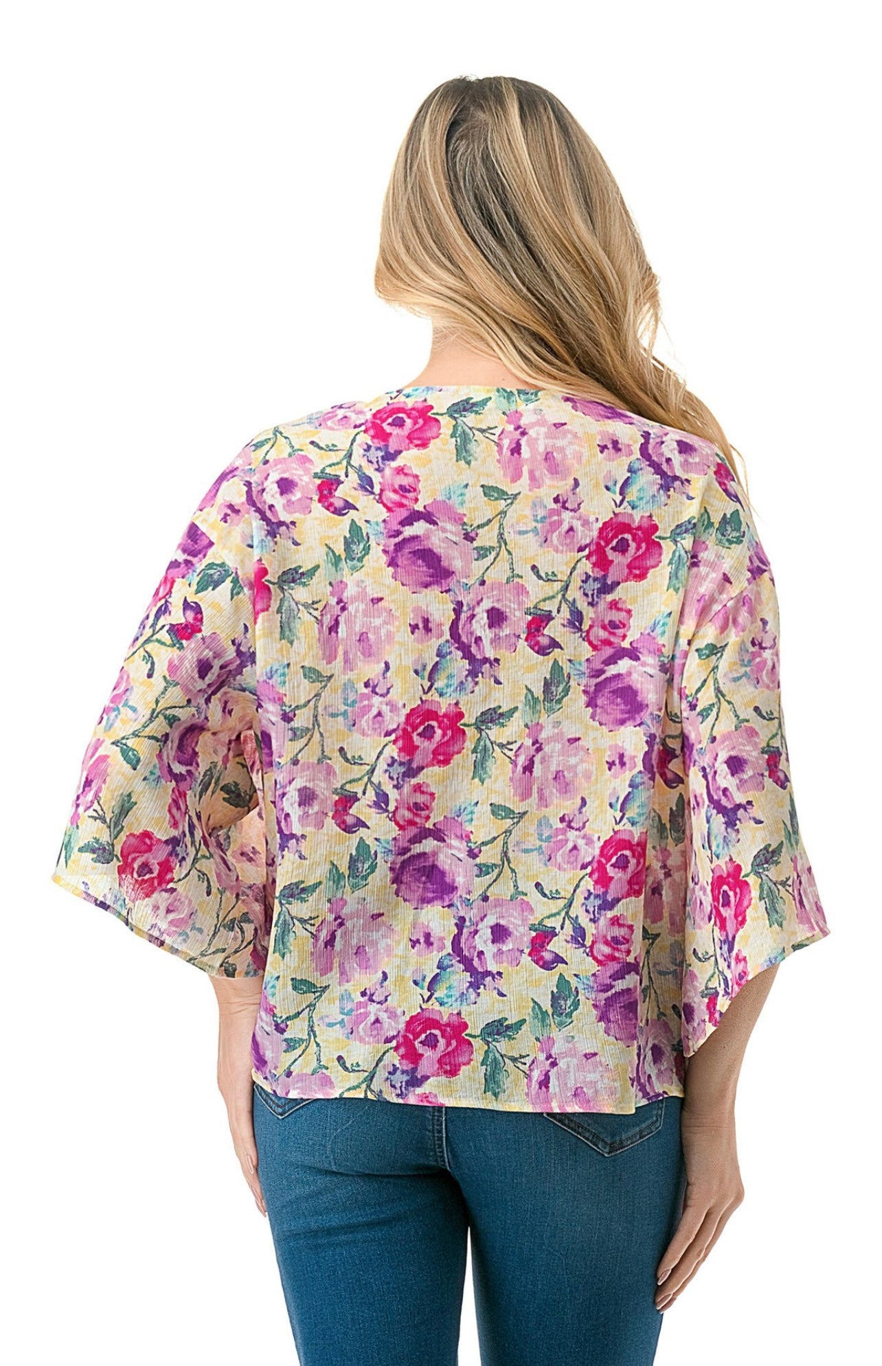 Tie Front Kimono Top