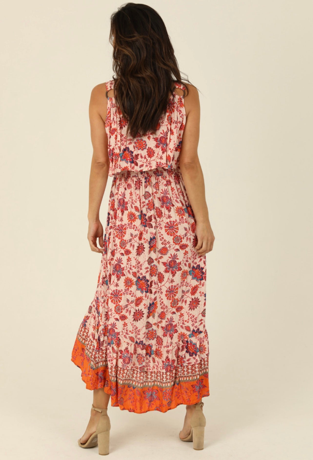 Wide Strap Maxi Dress